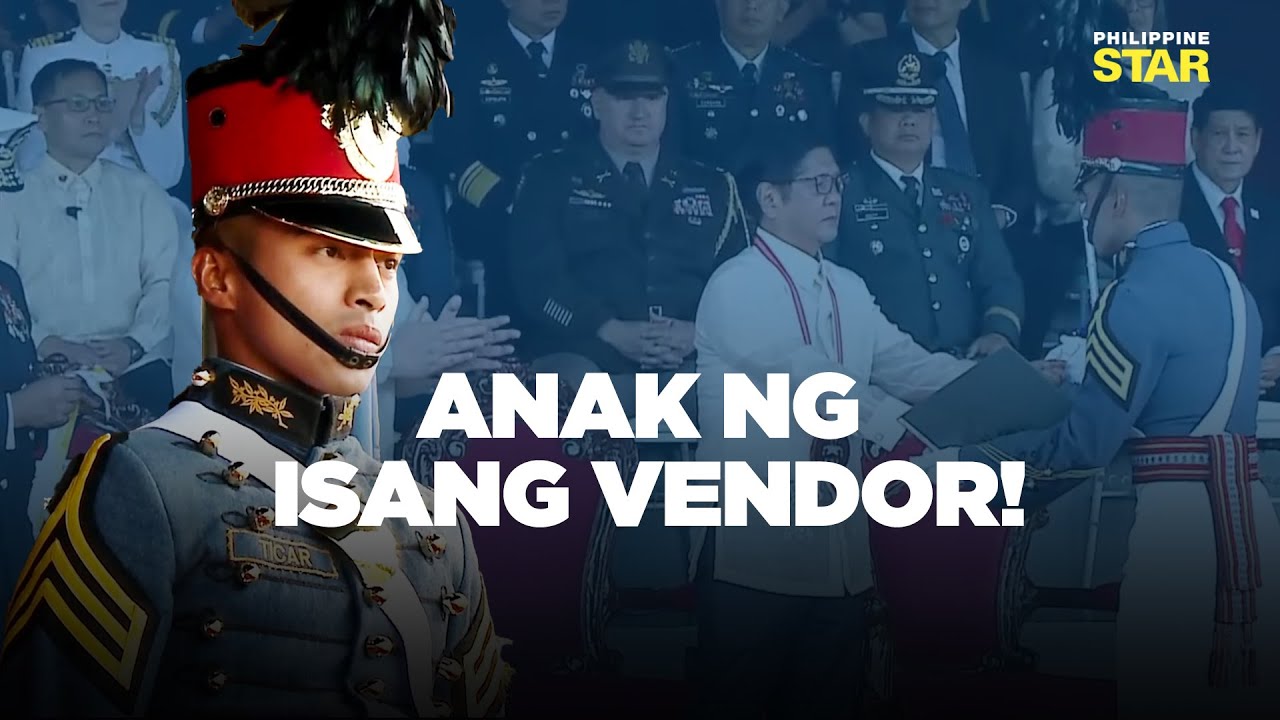 Anak ng isang vendor, nagtapos bilang 2025 PMA class valedictorian