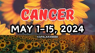 HAPPY SUCCESS, REFLECTION MONTH ♋ CANCER MAY 115, 2024 General/Money/Love Tagalog #KAPALARAN888
