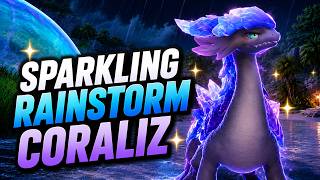 Perfect Sparkling Rainstorm Coraliz! | Showcase, Abilities & Comparison | Aniimo Global Closed Beta