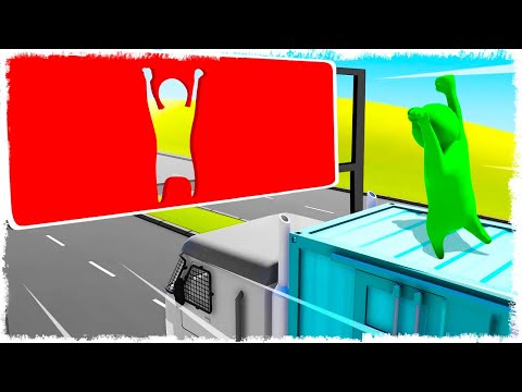 Видео: УВЕРНИСЬ ОТ ЗНАКА!!! УГАР В GANG BEASTS!!!