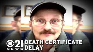 Death Certificate Delay POB