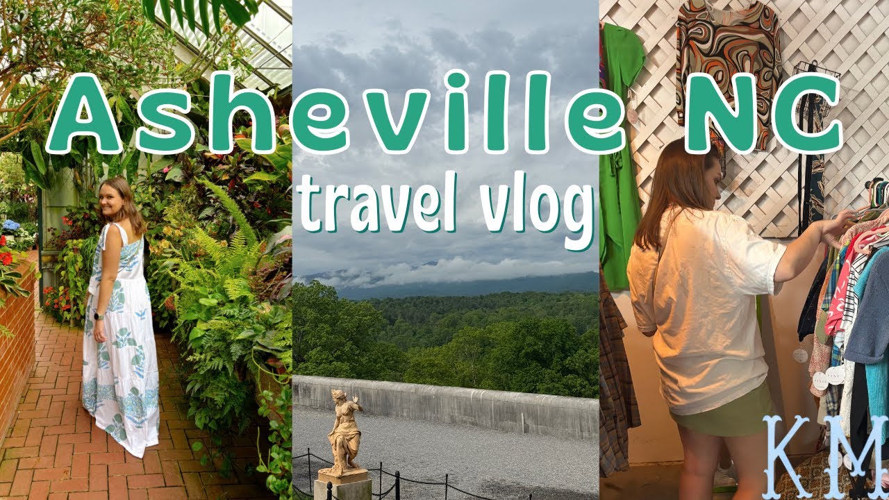 Asheville NC Travel Vlog: Biltmore Estate + Gardens, Trying Breweries, Foodie  Exploring and more!