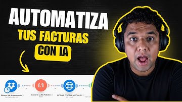 Extrae y organiza datos de facturas usando IA (paso a paso)