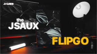 JSAUX FlipGo: All-in-One Portable Dual Monitor Workstation l Unboxing & Review