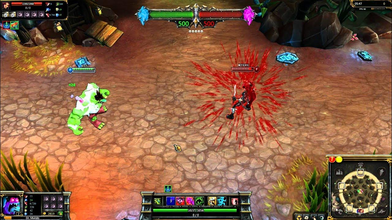 Toxic Mundo League of Legends Skin Spotlight