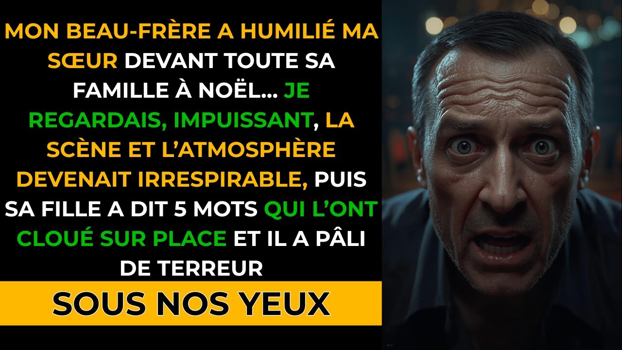 À Noël, mon beau-frère a humilié ma sœur devant sa famille : 5 mots ont tout fait basculer