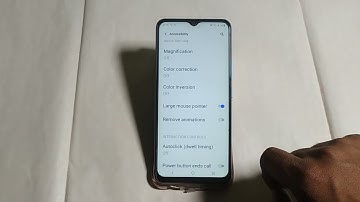 Vivo y15s large mouse pointer setting, Vivo y15s how to turn off large mouse pointer
