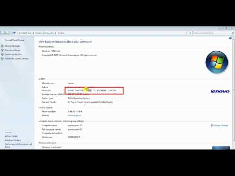 Video: How To Find Out The Marking Of The Processor