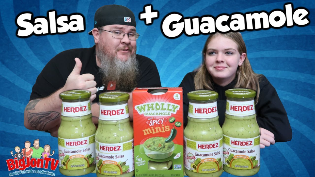 Herdez Guacamole Salsa & Wholly Guacamole || Taste Test Tuesday