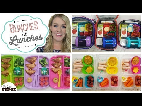 School Lunch Ideas For KIDS 🍎 JK, K, 1st Grade, 2nd Grade | Bunches Of Lunches