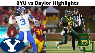 #9 Baylor vs #21 BYU Highlights: College Football: 9/10/22