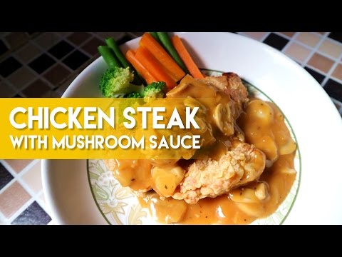 resep-dan-cara-membuat-chicken-steak-with-mushroom-sauce