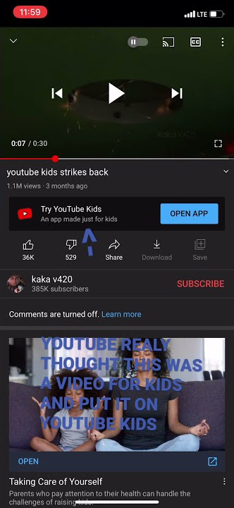 YOUTUBE KIDS STRIKES BACK
