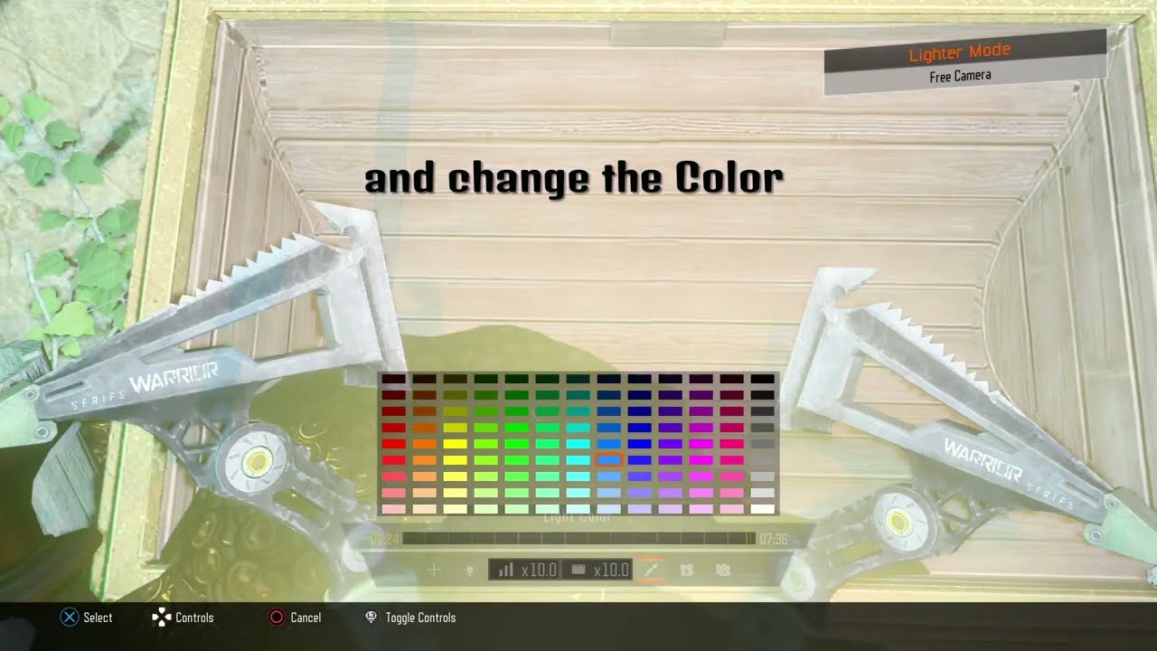 Black Ops 3 has a Colored Light Editor