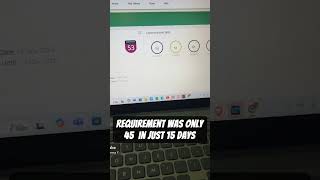Requirement Was Only 45 Scores And He Got 53 Scores In Just 15 Days