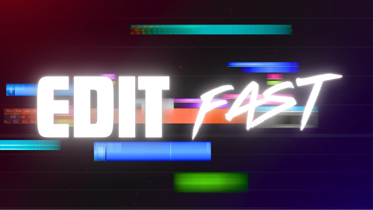 Effect. Fast Edit Edit FASTER: How to do Massive Cuts - YouTube
