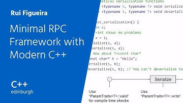 C++ Edinburgh: Rui Figueira — Minimal RPC Framework with Modern C++