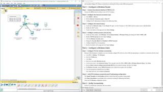 Lab 4.4.2.2 Packet Tracer - Configuring Wireless LAN Access