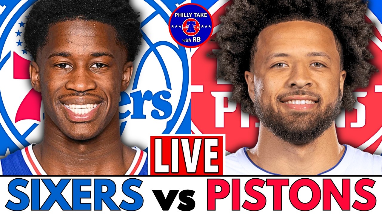 Philadelphia 76ers vs Detroit Pistons Live Stream Play-By-Play & Scoreboard