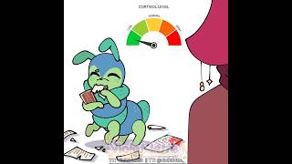 High Cortisol VS Low Cortisol ✌🗣️ / Dandy's World #dandysworld #brightney #squirm #shorts #fyp