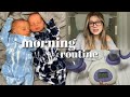 a morning with newborn twins