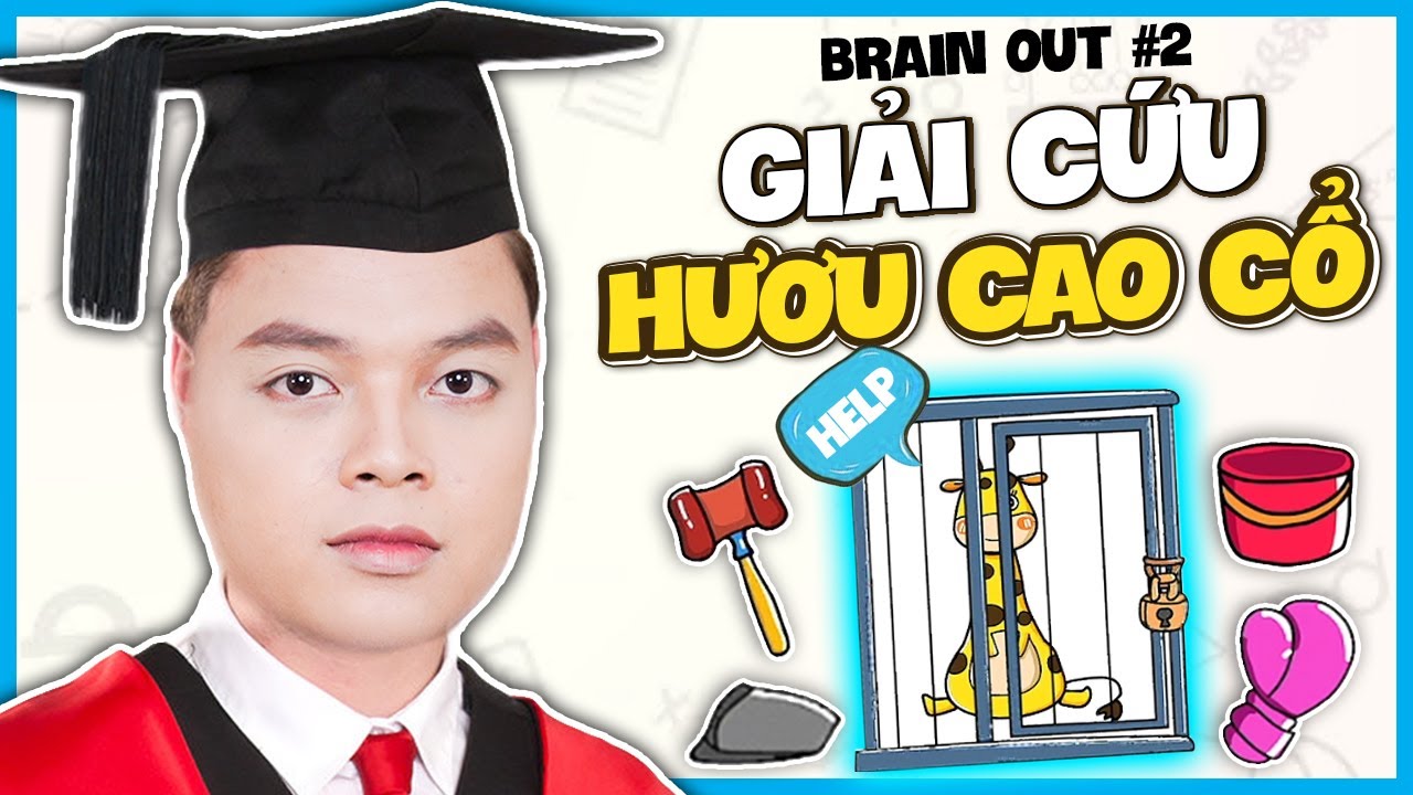 Làm Sao Để Giải Cứu Hươu Cao Cổ ??? || Vũ Liz Brain Out #2 || Vũ Liz Game  Bựa - Youtube