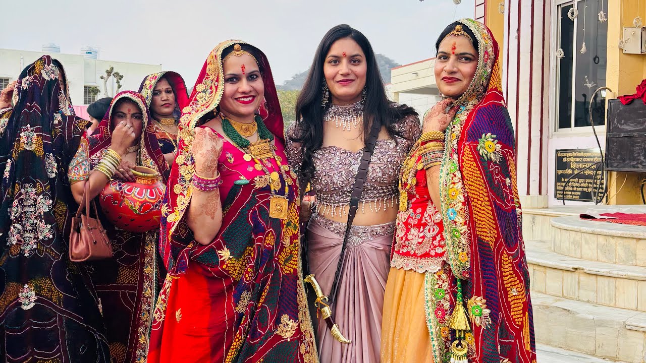 Monu ki sadi ka chak bhat function | Rajasthani traditional wedding 