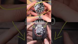 $400 Seiko GMT VS $9,550 Rolex GMT Master 2 - WHY IS ROLEX SO EXPENSIVE? Is it worth it?