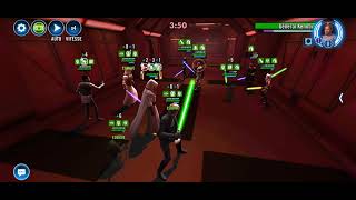 swgoh conquest sector 5 easy way to get 50 times accuracy up in 1 battle