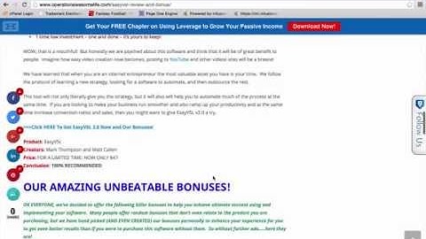 EasyVSL 2 0 Demo Bonus And Review 4