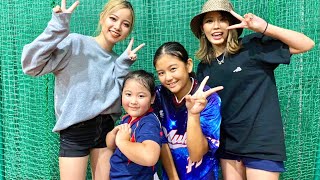 【極秘】天才野球少女と金髪ギャル！貴重な野球未公開シーンをお届け。【ムコウズ】