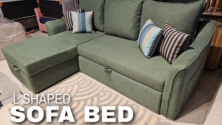 Multi-Purpose L-Shaped Sofa Cum Bed | Comfort, Style, and Functionality in One!