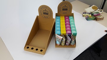 Kew Gardens Counter Display Unit Assembly Video