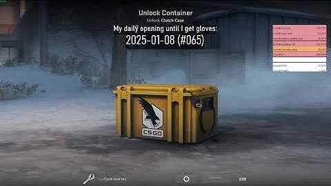 My daily CS2 case unboxing until I get gloves #065