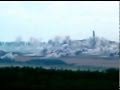Grad Shelling Saur-Mogila Memorial Complex in Donetsk. 5 July 2014