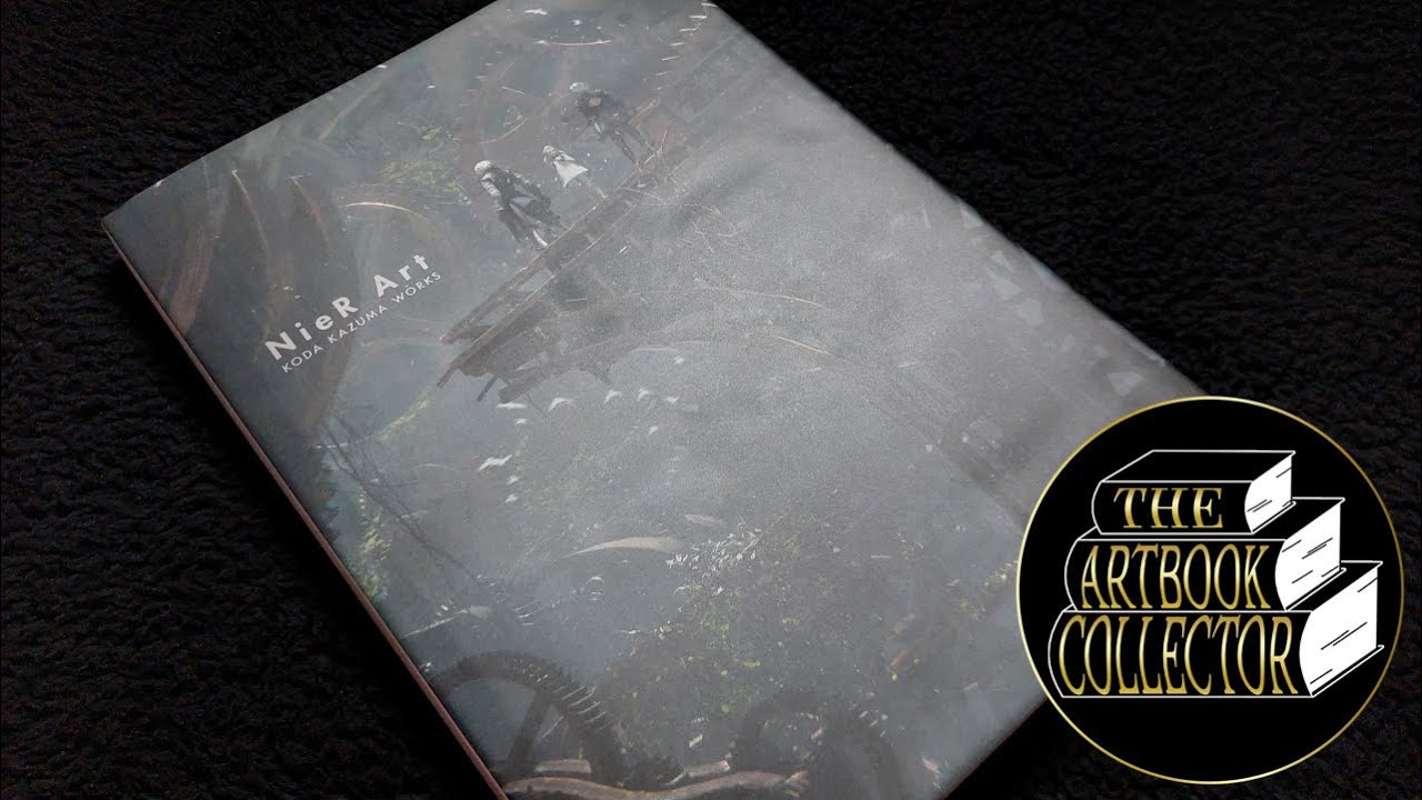 NieR Art - Koda Kazuma Works - Book Flip Through