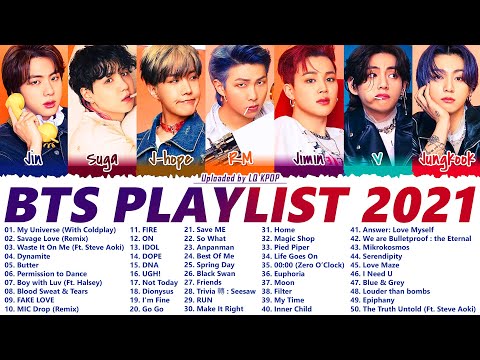 B T S PLAYLIST 2021 UPDATED | 방탄소년단 노래 모음