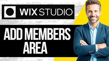 How to Add a Members Area on Wix Studio | Full Tutorial 2025