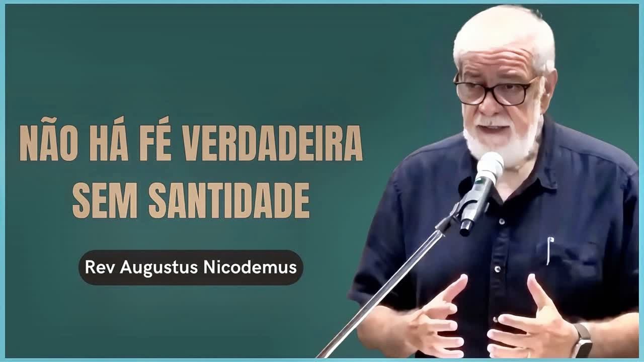 COMO VIVER EM SANTIDADE NESTE MUNDO? – LIÇÃO URGENTE