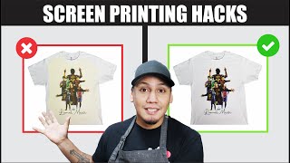 Screen Printing Hacks That Work Extremely Well