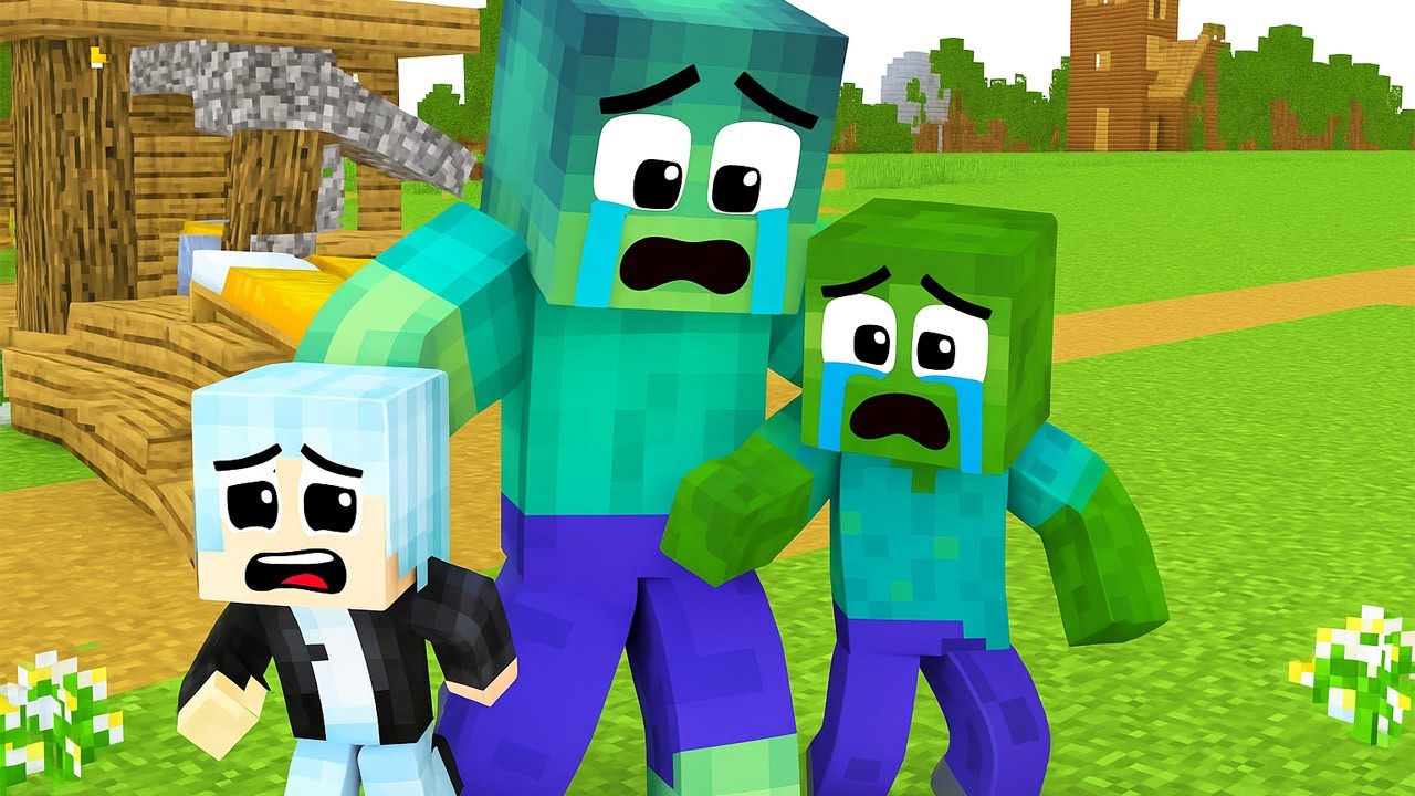 Zombie Boy’s Life: From Pain to Hope | Minecraft Sad Story | Minecraft Animation