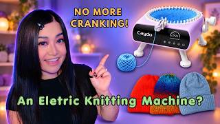 This Electric Knitting Machine Frees Your Hands | Caydo M1 Pro