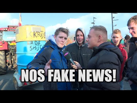 Eindelijk: Dennis op bezoek bij boerenprotest!