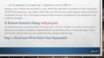 Efficiently Convert Multiple CSVs to a Single Partitioned Parquet Dataset