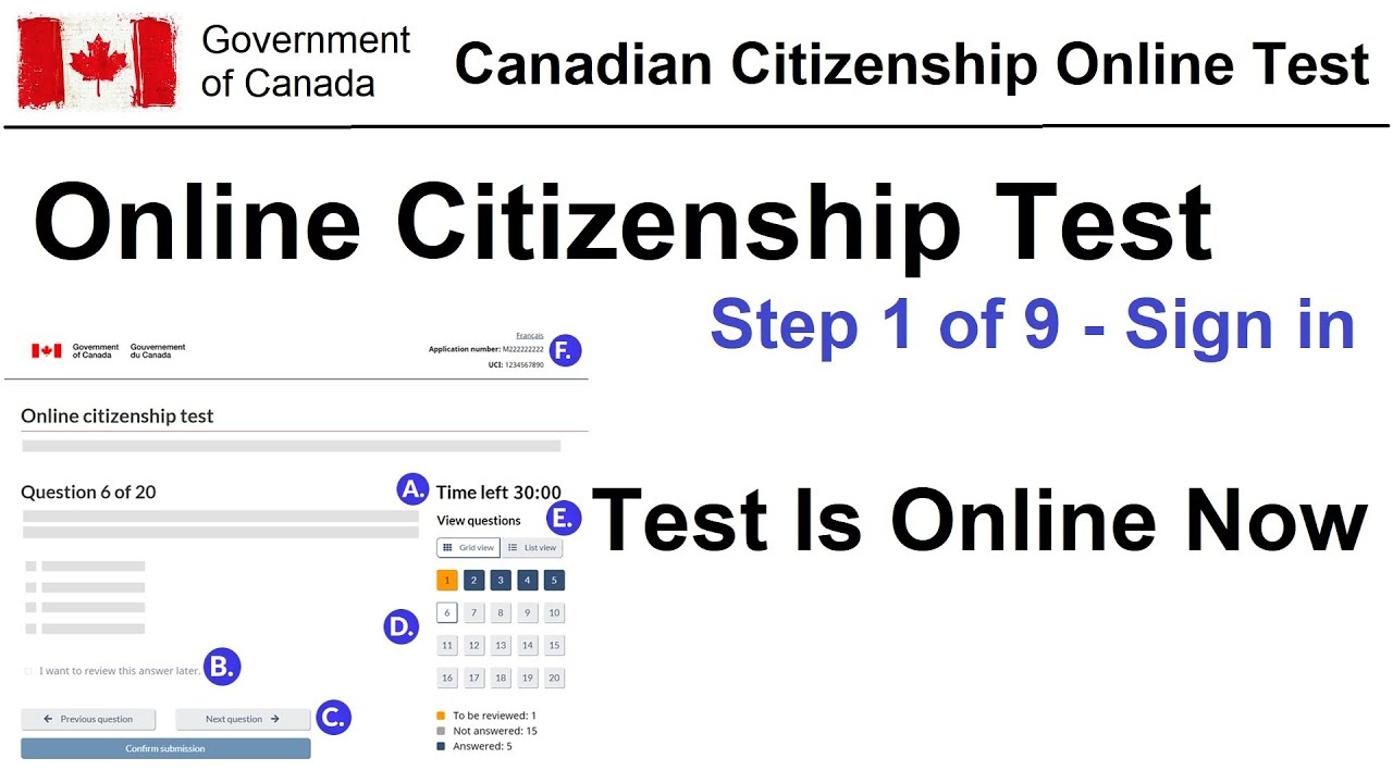 Canadian Citizenship Test is Online Canada Online Citizenship Tests