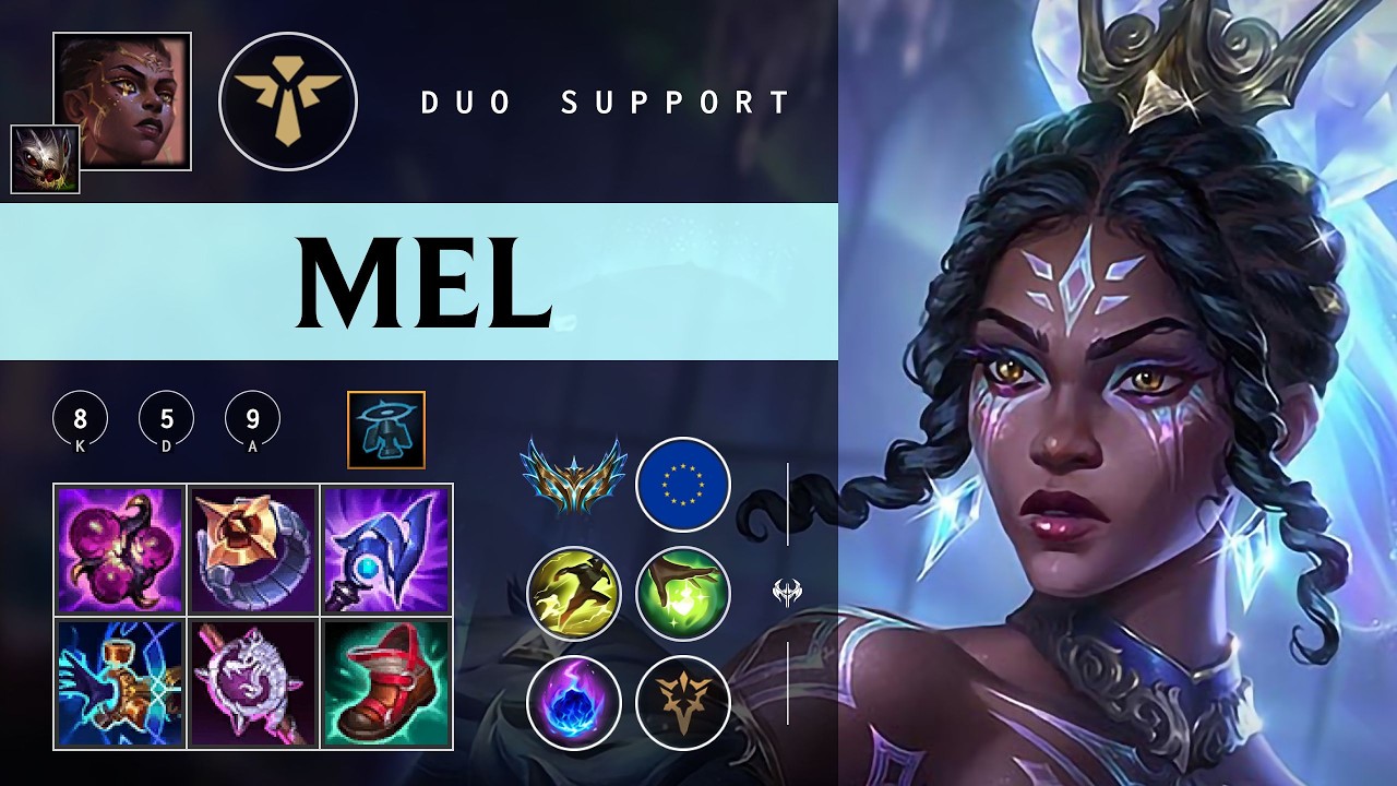 Mel Support vs Janna - EUW Challenger Patch 26.04
