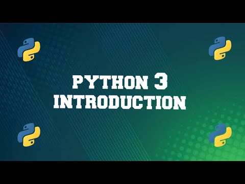 2. Chapter 1 | Complete Python 3 | (Introduction) - YouTube
