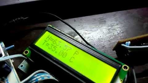 Humidity and temperature sensor