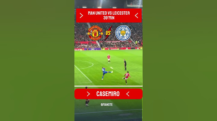 Casemiro netted in Manchester United's 5-2 victory over Leicester City in the 2024/25 Carabao Cup.