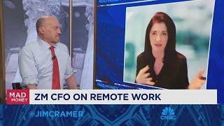 Our customers tell us they prefer Zoom over Microsoft Teams, says Zoom CFO Kelly Steckelberg